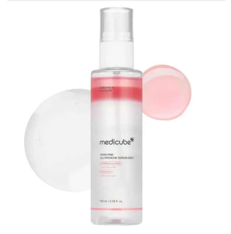 Medicube – Niebla de suero de glutatión rosa PDRN, 100 ml
