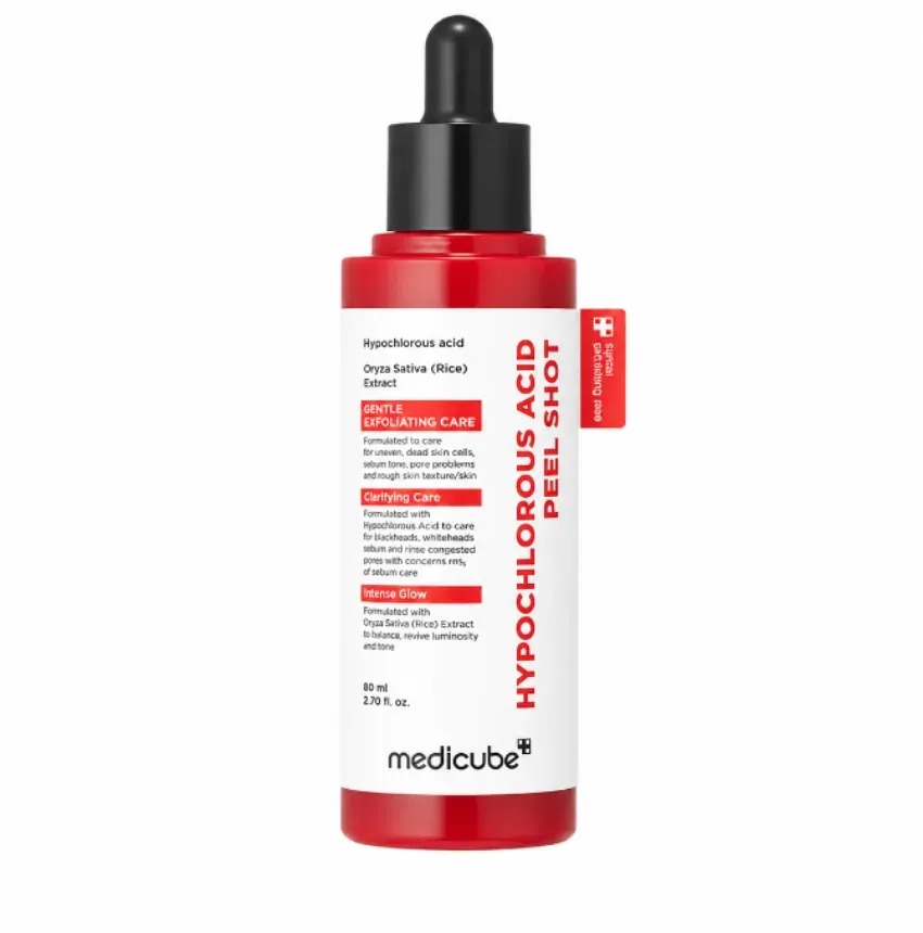 Medicube – Peeling con ácido hipocloroso en dosis concentrada, 80 ml