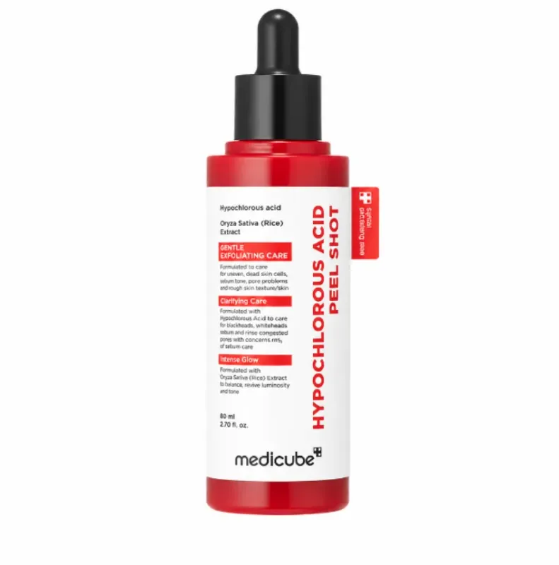 Medicube – Peeling con ácido hipocloroso en dosis concentrada, 80 ml