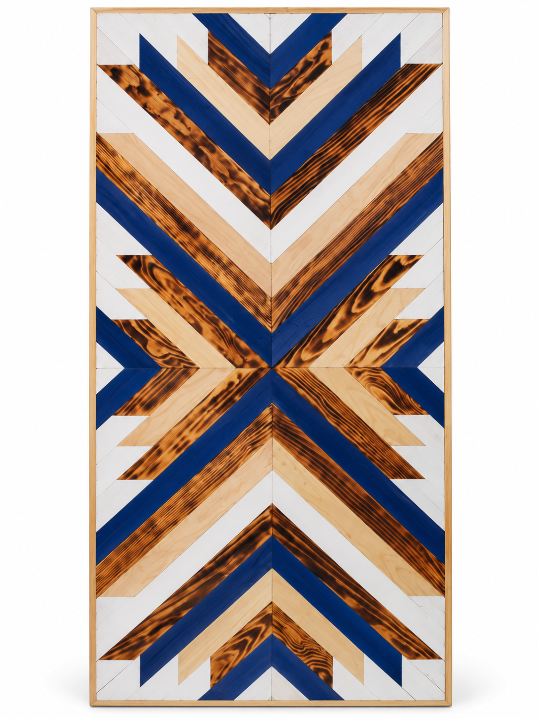 FRIGG: Cabecero geométrico de madera