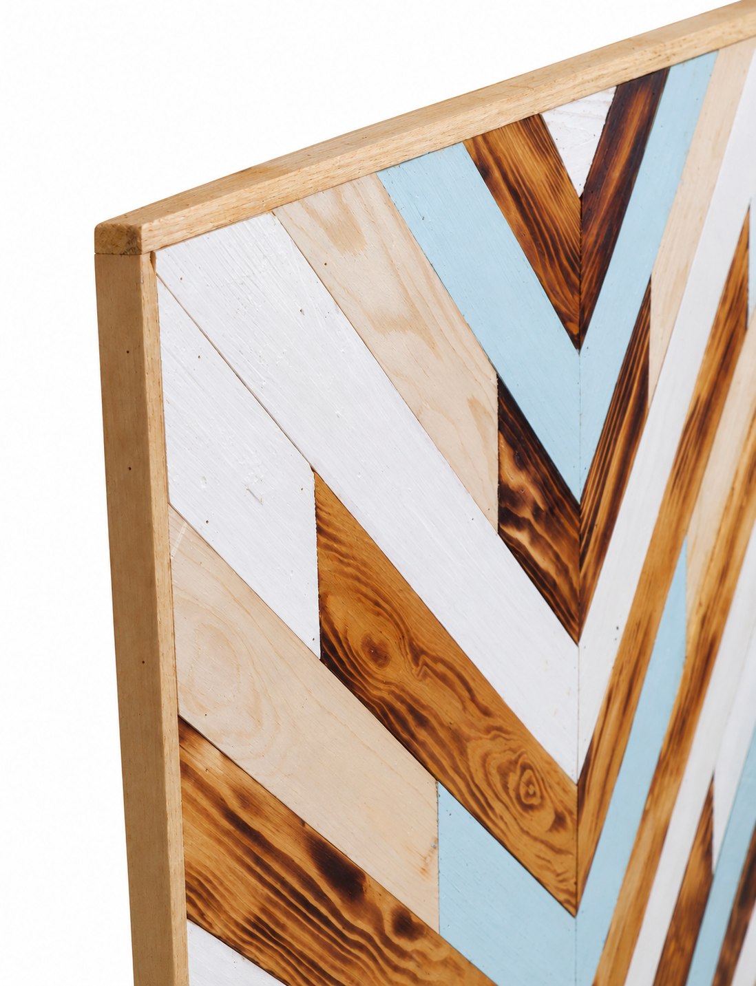 ESBEN: Cabecero geométrico de madera