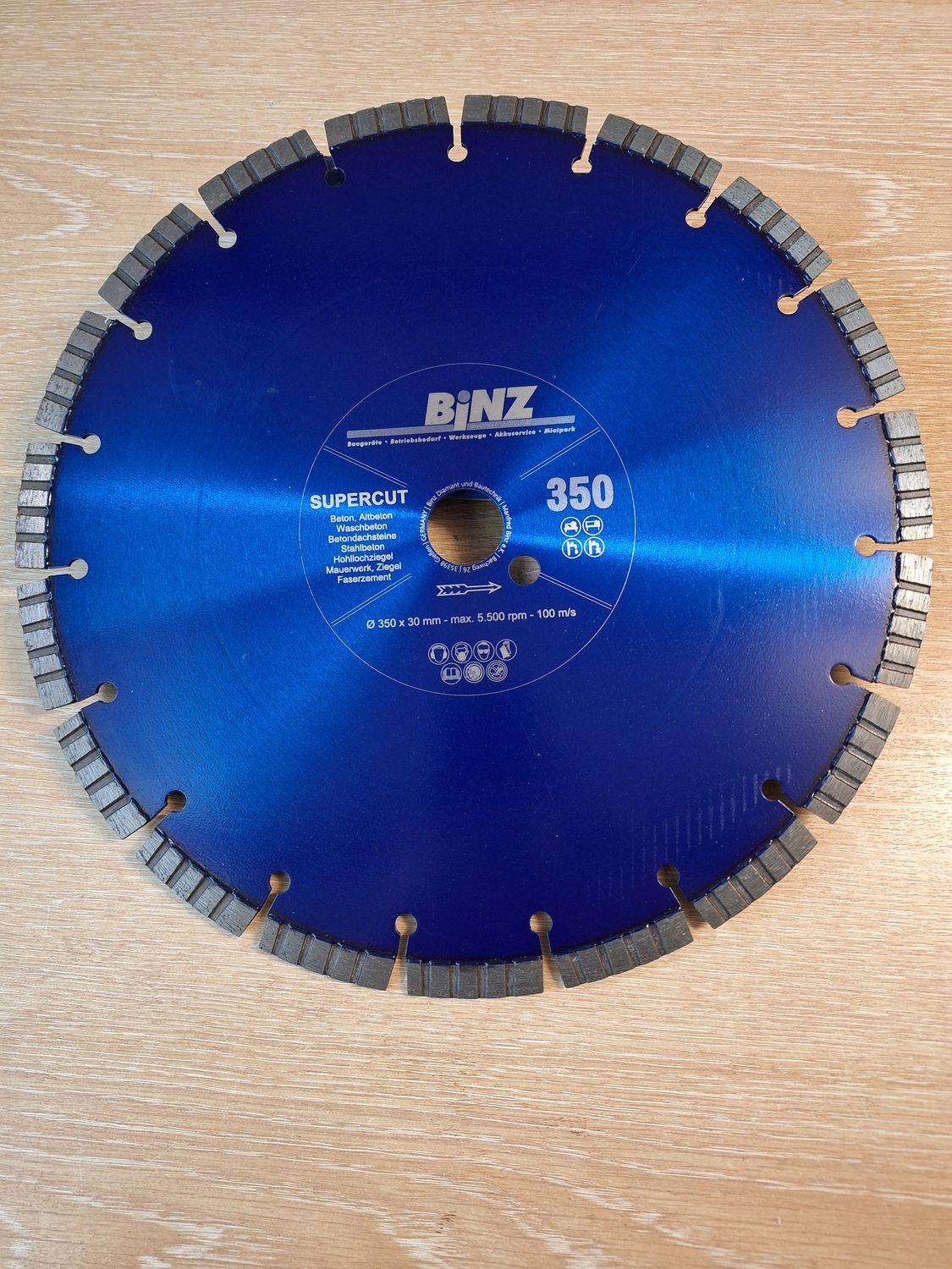 Diamanttrennscheibe DRM 600/25,4 mm Super Cut