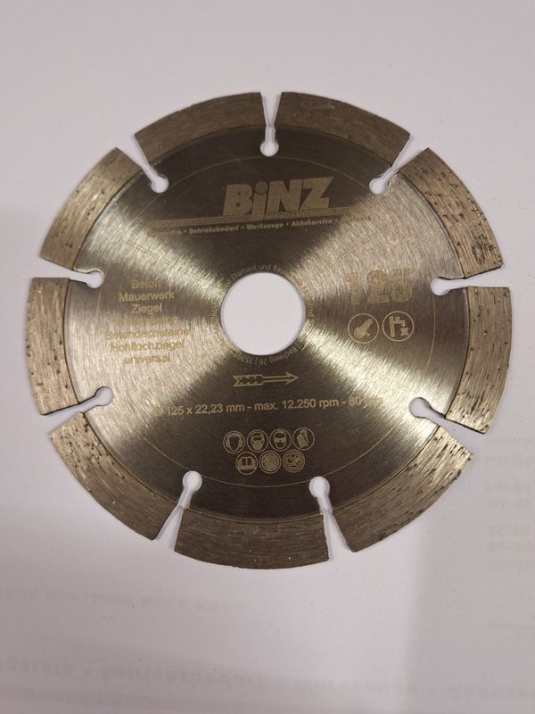 Diamanttrennscheibe DRM 115/22,2 mm Beton Standart