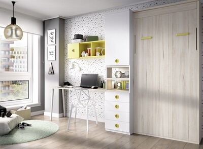 Cama abatível H 407 c/ fundo 42 cm