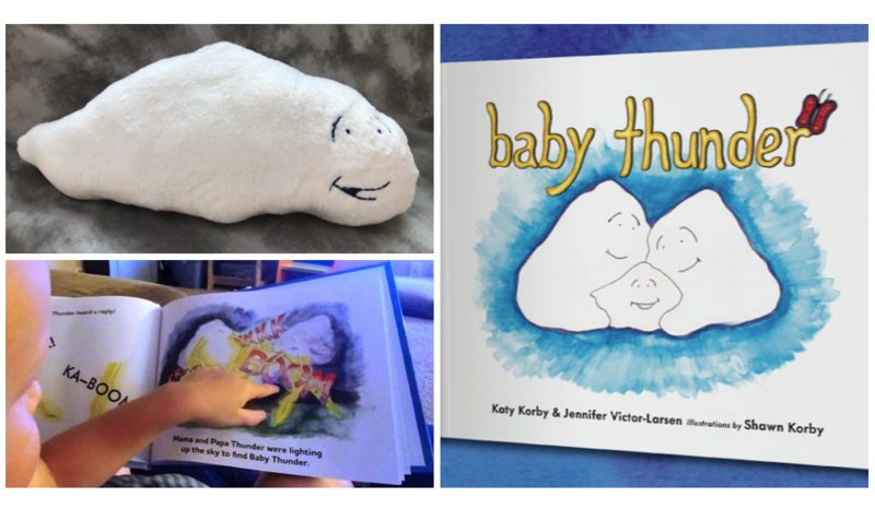 Gift Set: Plush Baby Thunder &amp; First Edition Hardcover