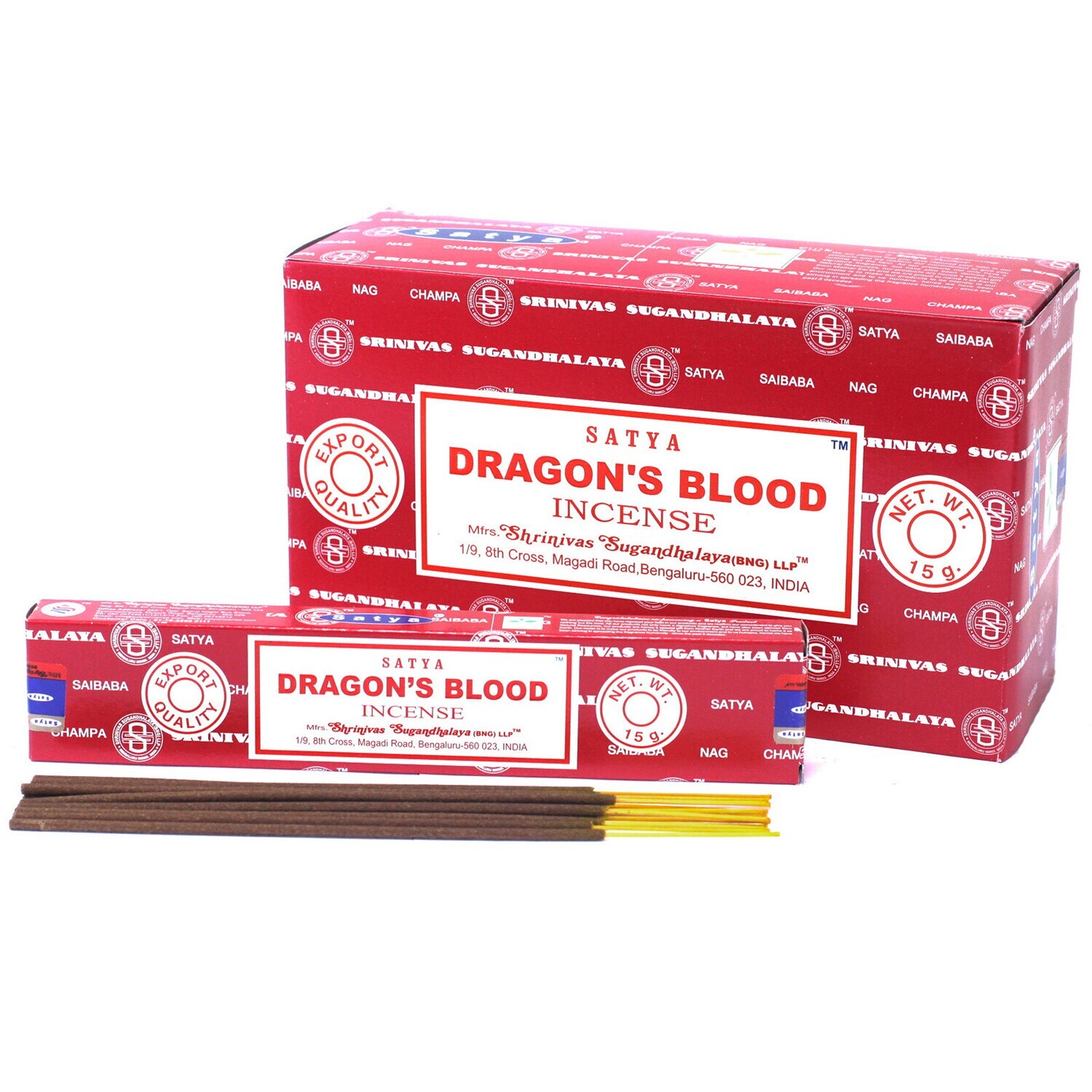 Satya Incense Dragon Blood - 15g Pack