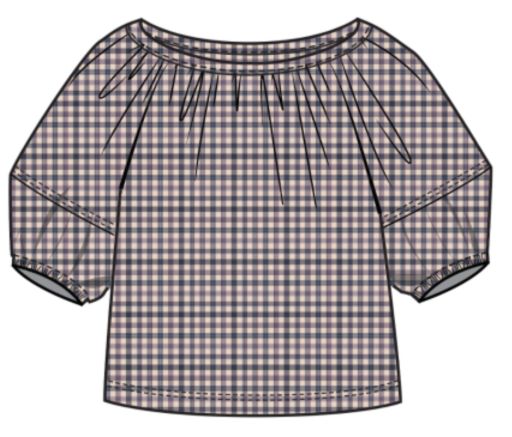 Gia Poplin Blouse