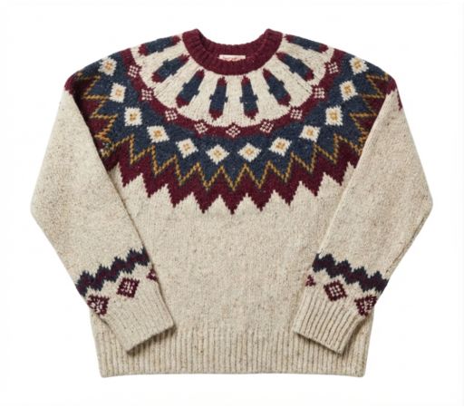 Donegal Fair Isle Sweater, Size: Extra Small