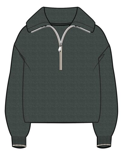 Chalet Quarter Zip Sweater, Size: Extra Small