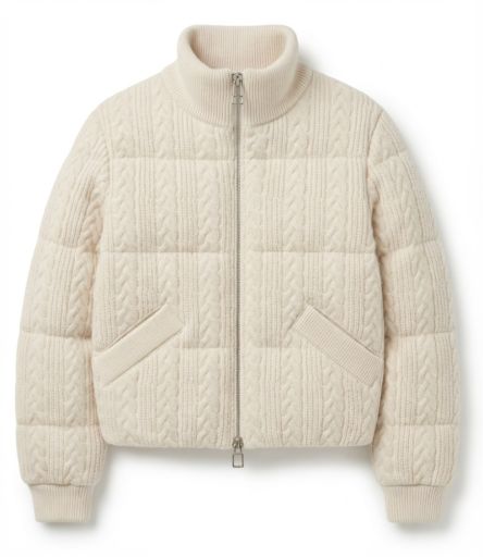 Shea Sweater Puffer Jacket