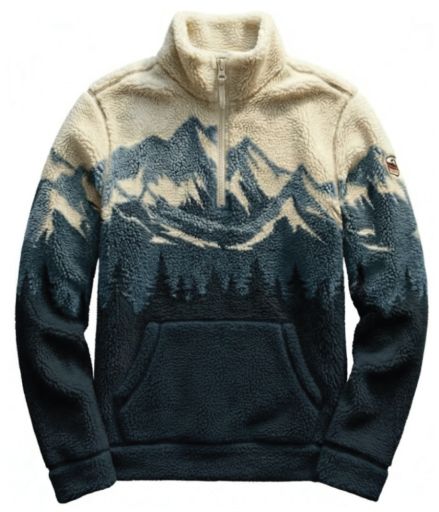 Sierra Sherpa Pullover, Size: Medium