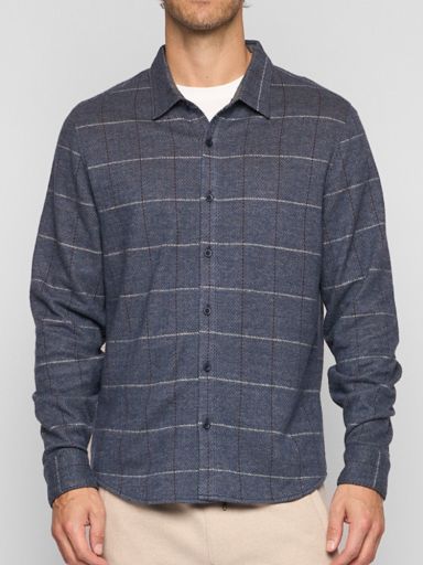 NAZARE PORT LS, Colour: NAVY, Size: M