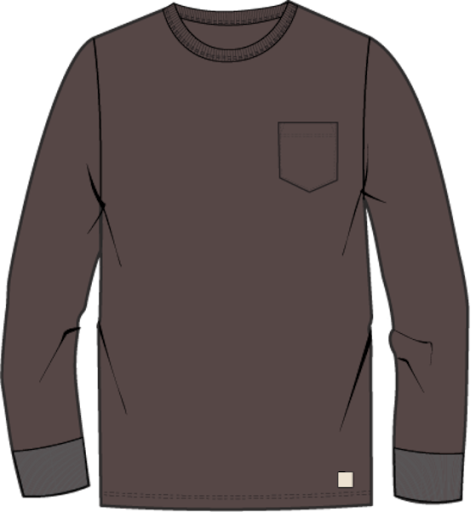 Luxe Slub Pocket Tee