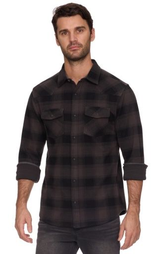 PREMONT LS WESTERN HERO KNIT FLANNEL