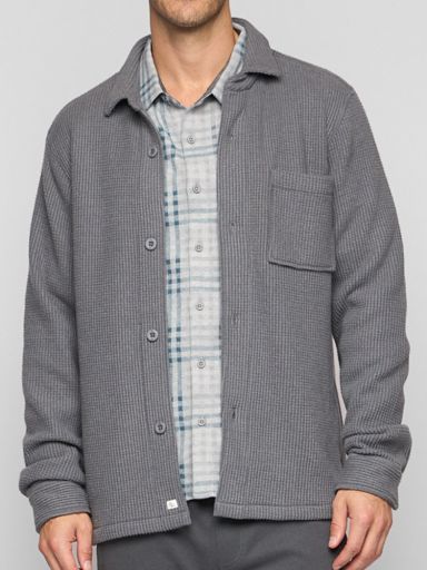 LONGSHOREMAN SHIRT JACKET - CHARCOAL