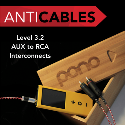 Level 3.2 AUX to RCA Analog Interconnects