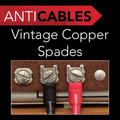 Vintage Copper Spades (Set of 4)