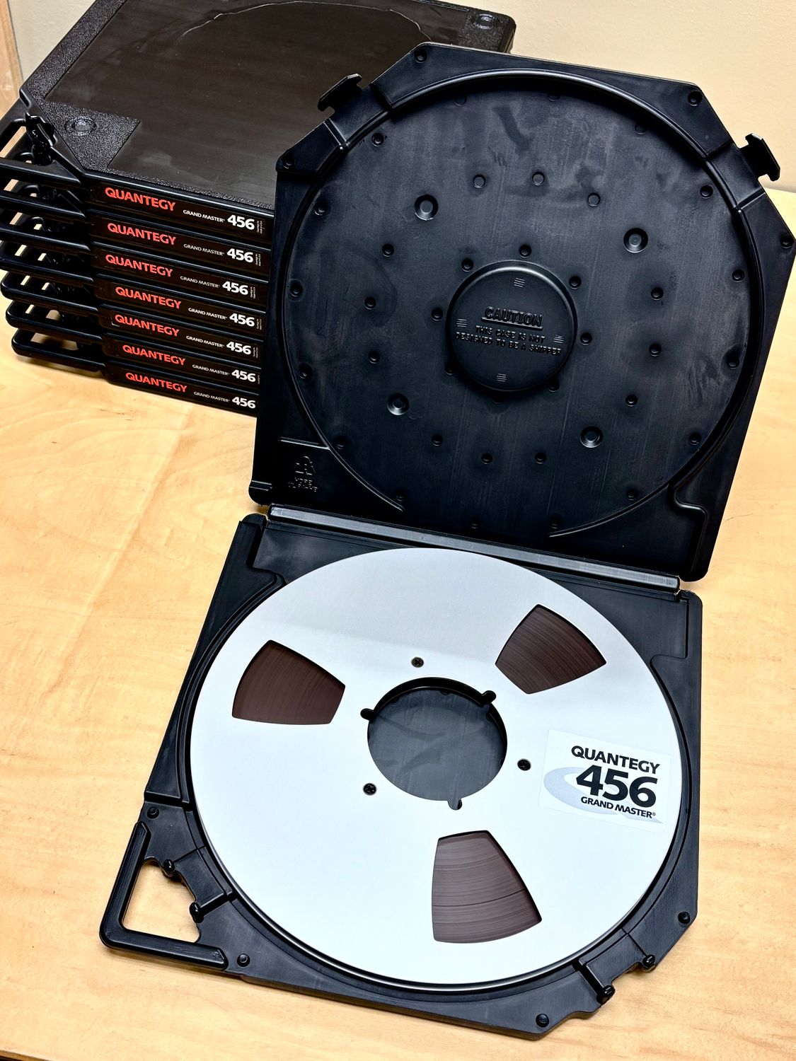 Quantegy/AMPEX 456 Grand Master Tape 12" R2R 1/4"