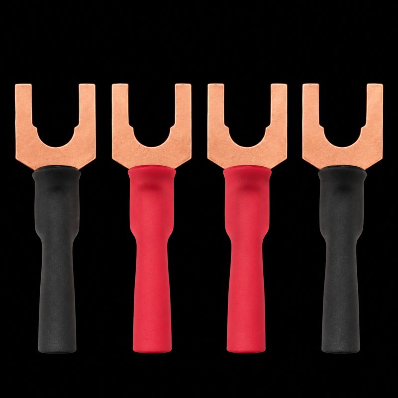 Solid Copper Spades (Set of 4)