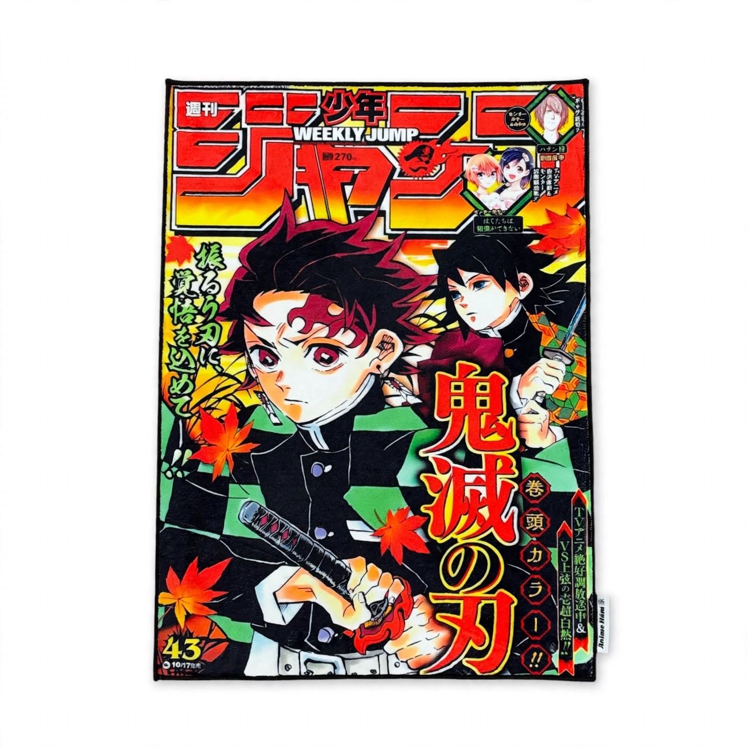 Anime Hōm Rug - Tanjiro &amp; Giyuu (JUMP)