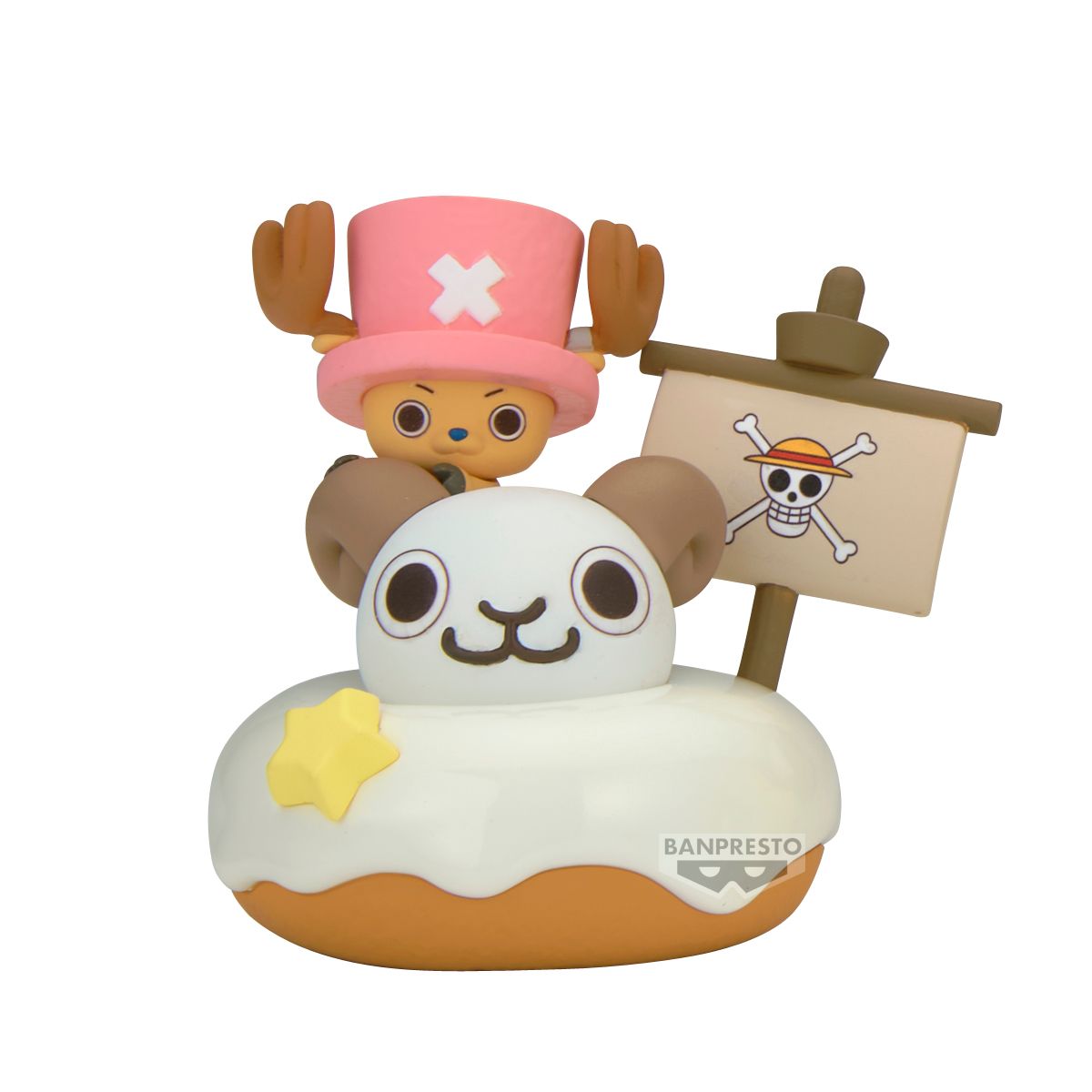 One Piece Paldolce Collection Chopper, Bepo &amp; Pirate Ship(A:Tony Tony Chopper)