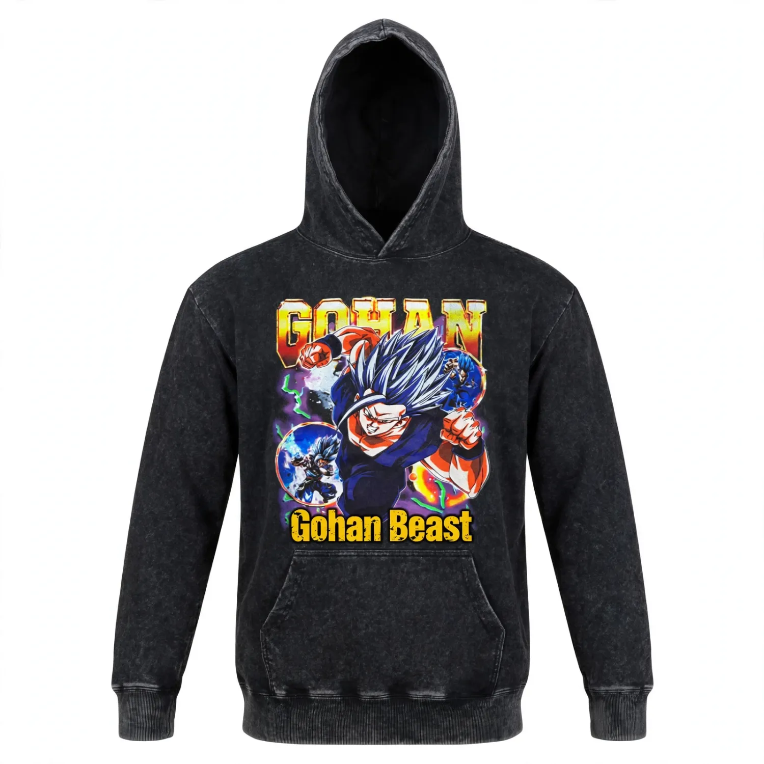 Vintage Collection Hoodie : Beast Gohan, Size: Small