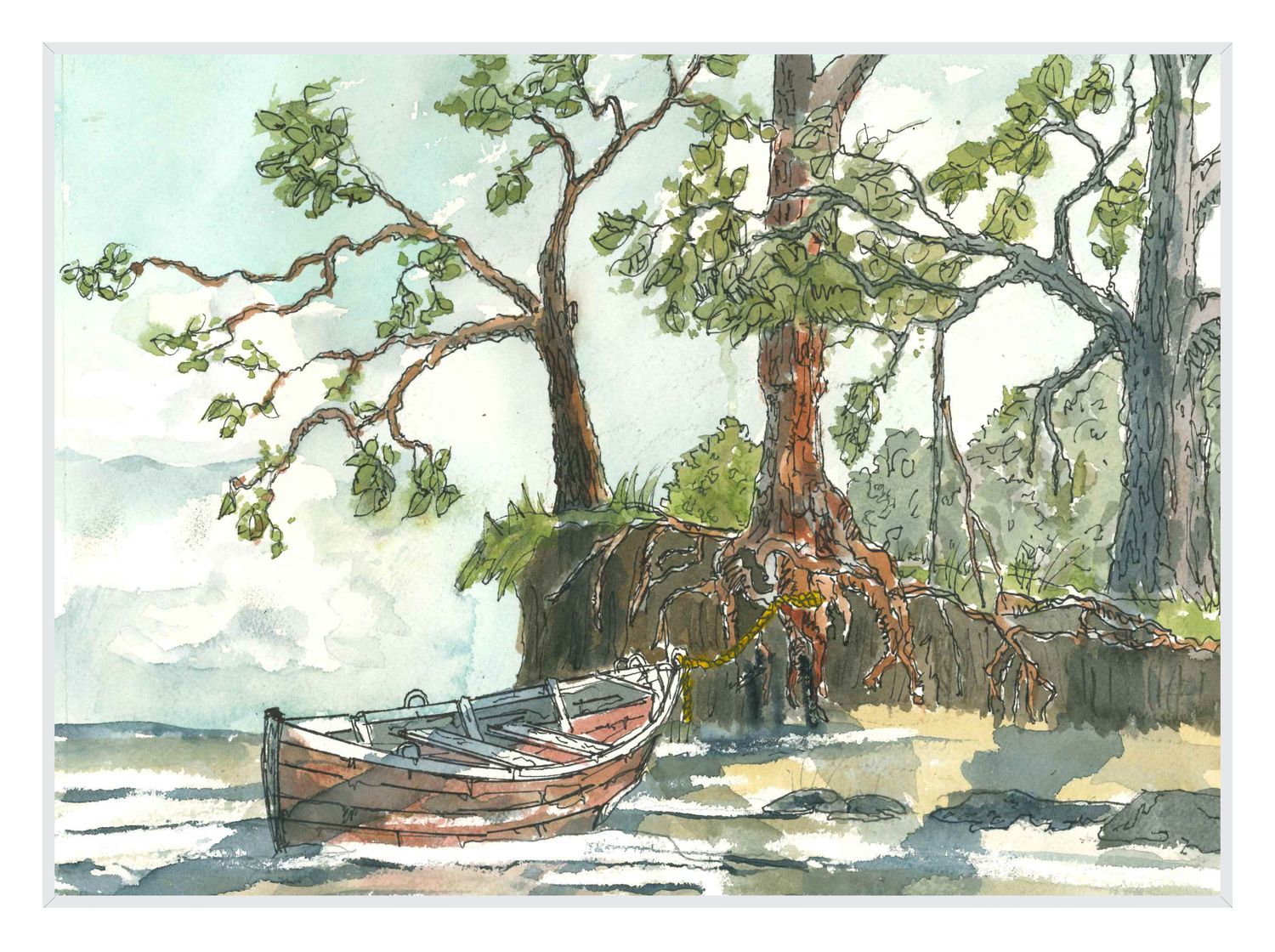 3  “Beached at Lake Lanier”