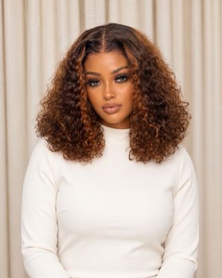 Luxury 14-Inch Human Hair Bob Wig – 4×4 Lace Closure | 1stHairly