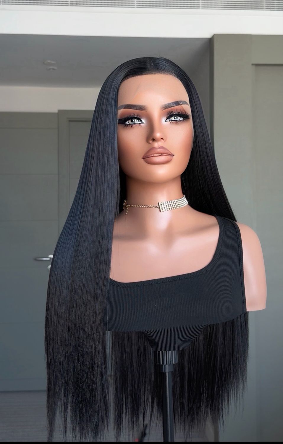 Nina Straight Hair Blend Wig