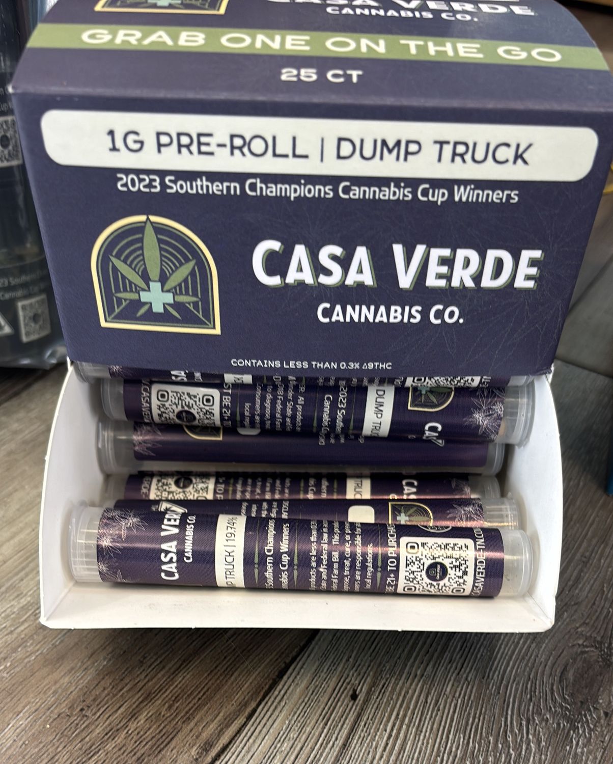 Casa Verde 1g Preroll Dump Truck