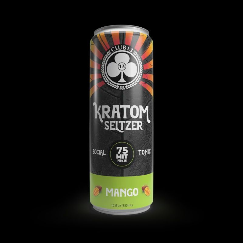 Club 13 Kratom Seltzer Mango
