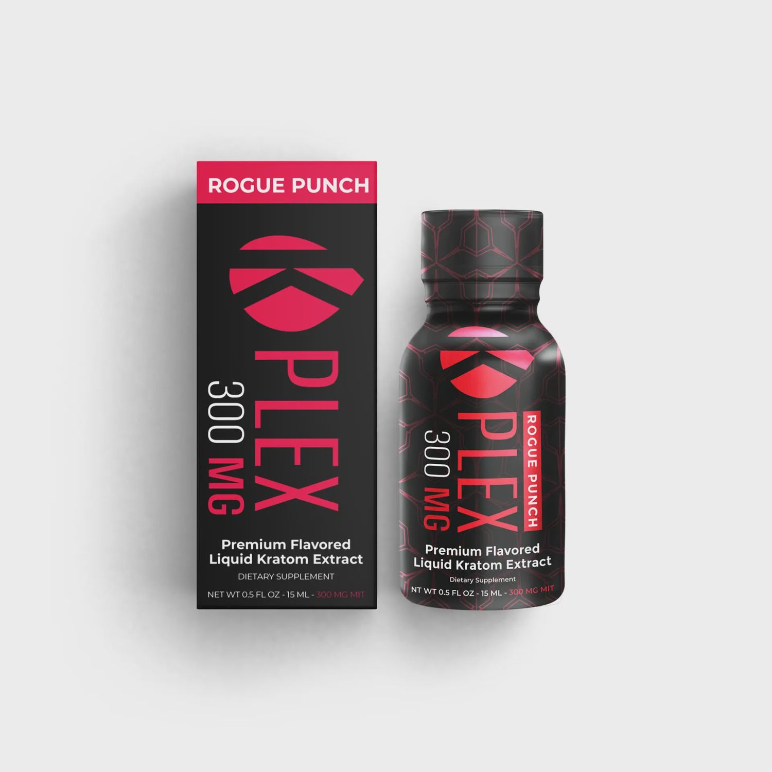 Professor Whyte's Kplex Kratom shot 300mg Rogue Blast