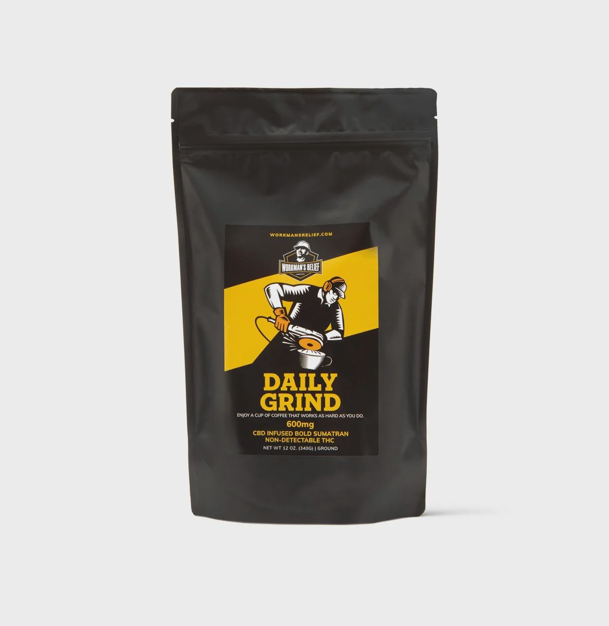 Workman's Relief - Daily Grind CBD Coffee 600MG