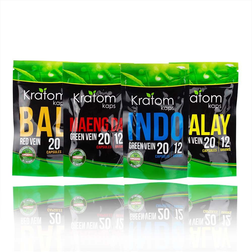 Kratom Kaps Capsule Pouch