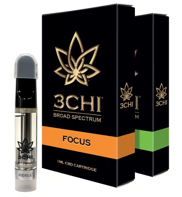 3CHI Broad Spectrum Vape carts