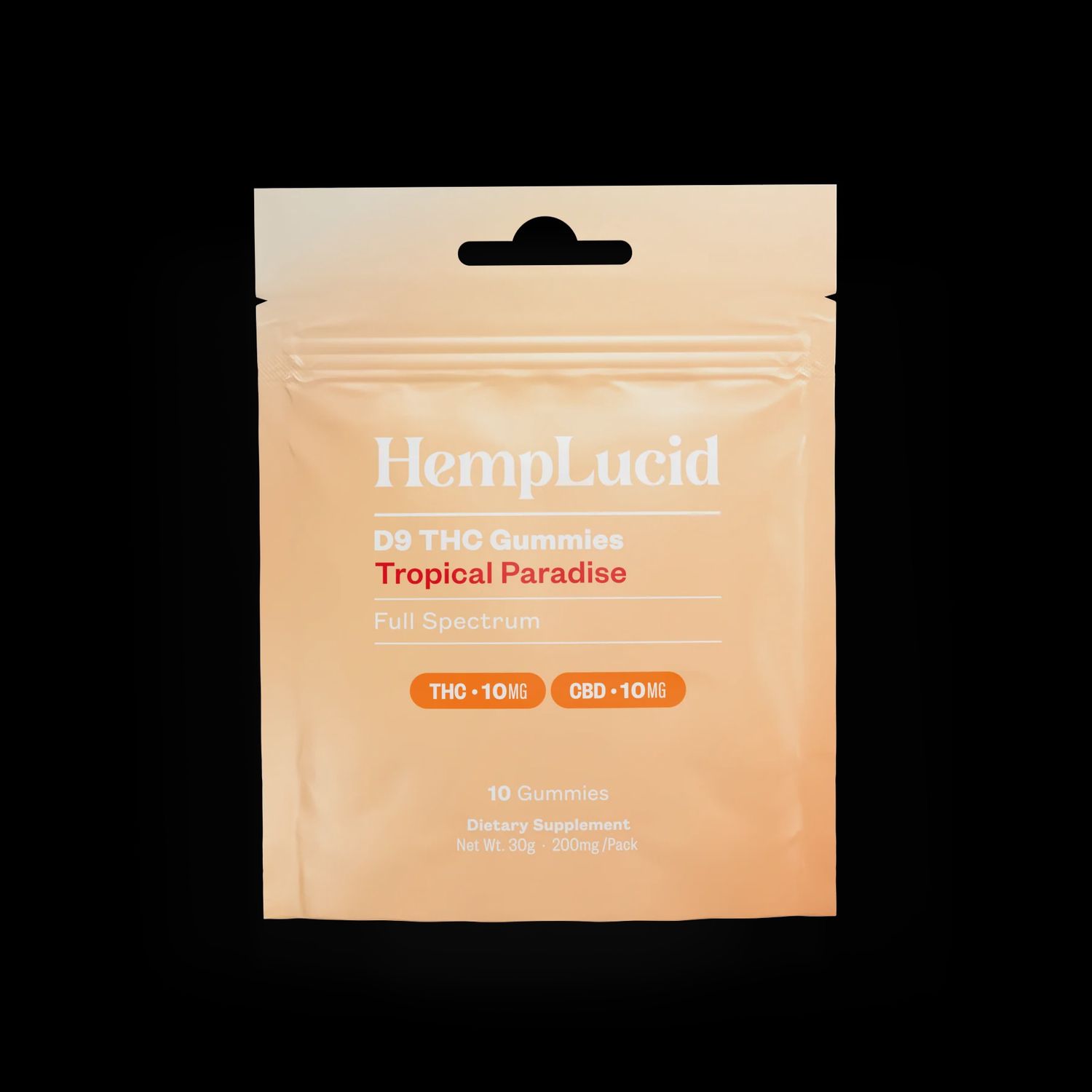 Hemp Lucid D9|CBD Gummies 10mg THC | 10mg CBD