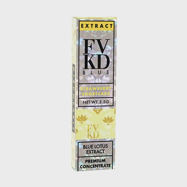 FVKD Exotics Blue Lotus Disposable (3500mg), Flavor: Strawberry Shortcake