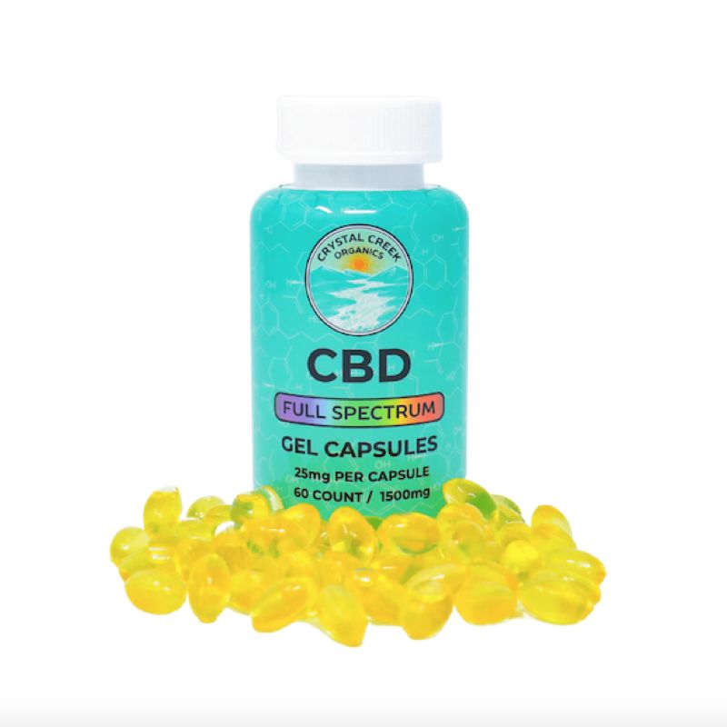Crystal Creek Organics Full Spectrum Soft Gels (1500mg)