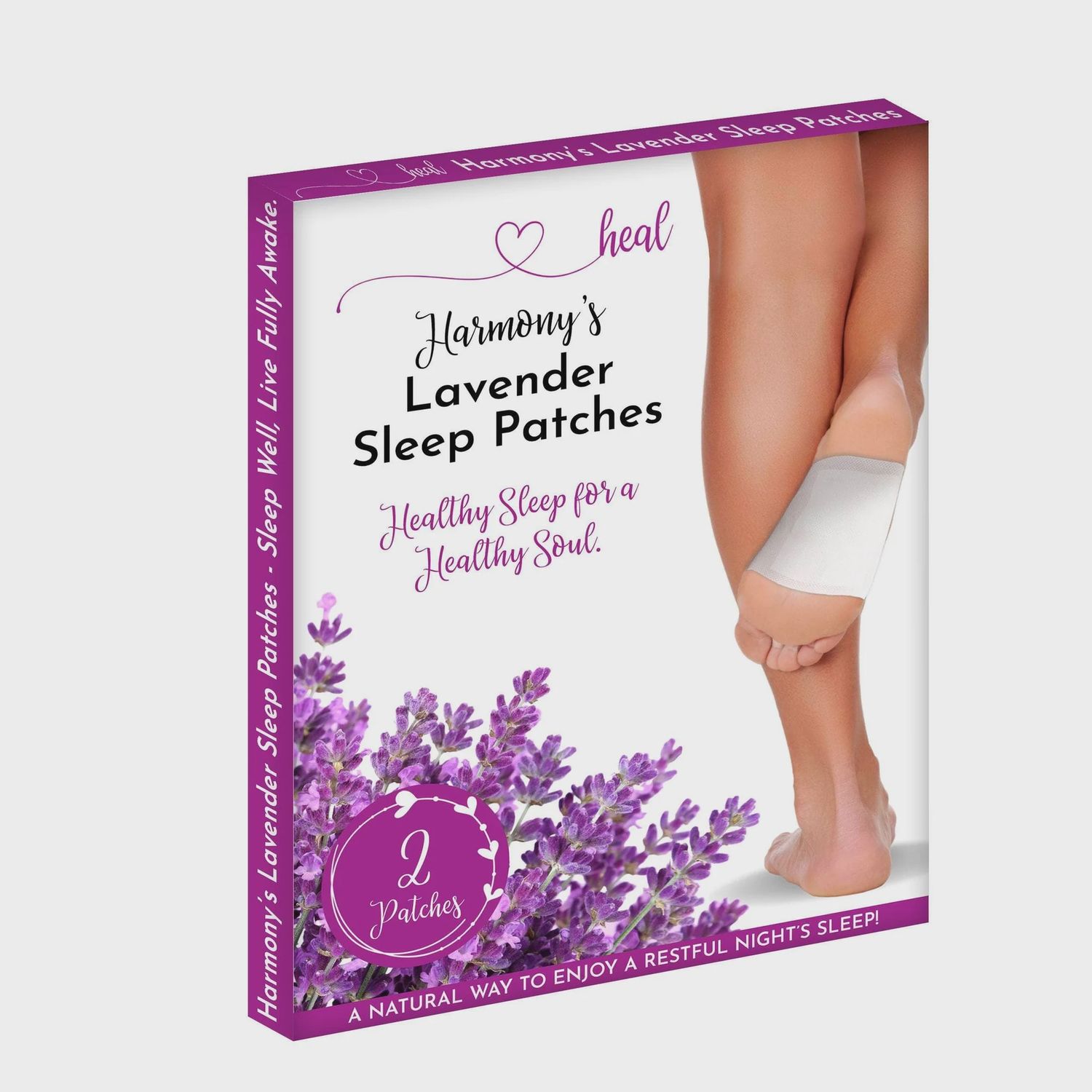 H.E.A.L.'S Lavender Foot Patches
