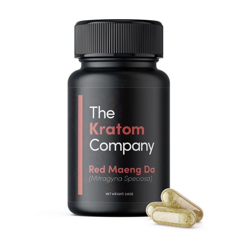 The Kratom Company Red Maeng Da Capsules