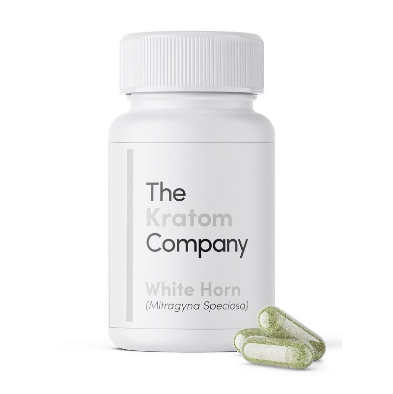 The Kratom Company White Horn Capsules