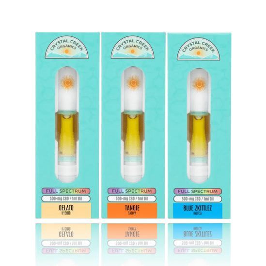 Crystal Creek Organics Full Spectrum Vape Cartridge