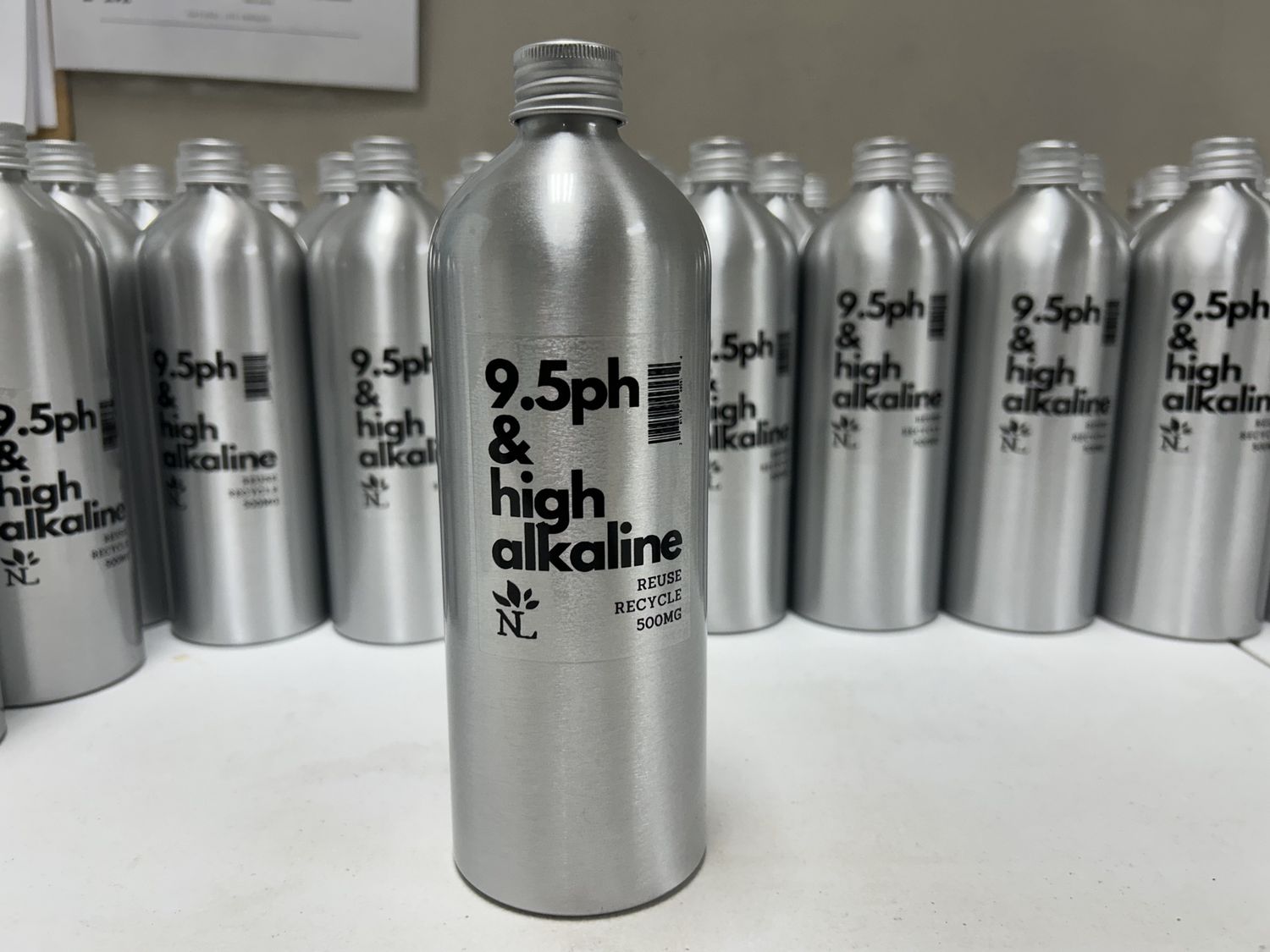 NL Water Bottle - 9.5ph Alkaline