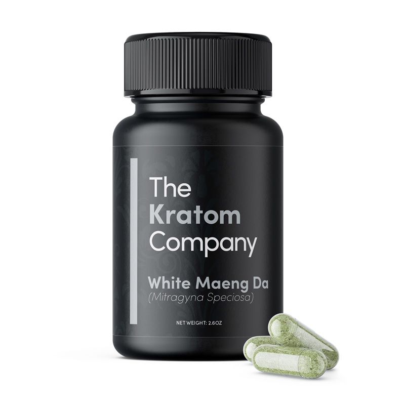 The Kratom Company White Maeng Da Capsules