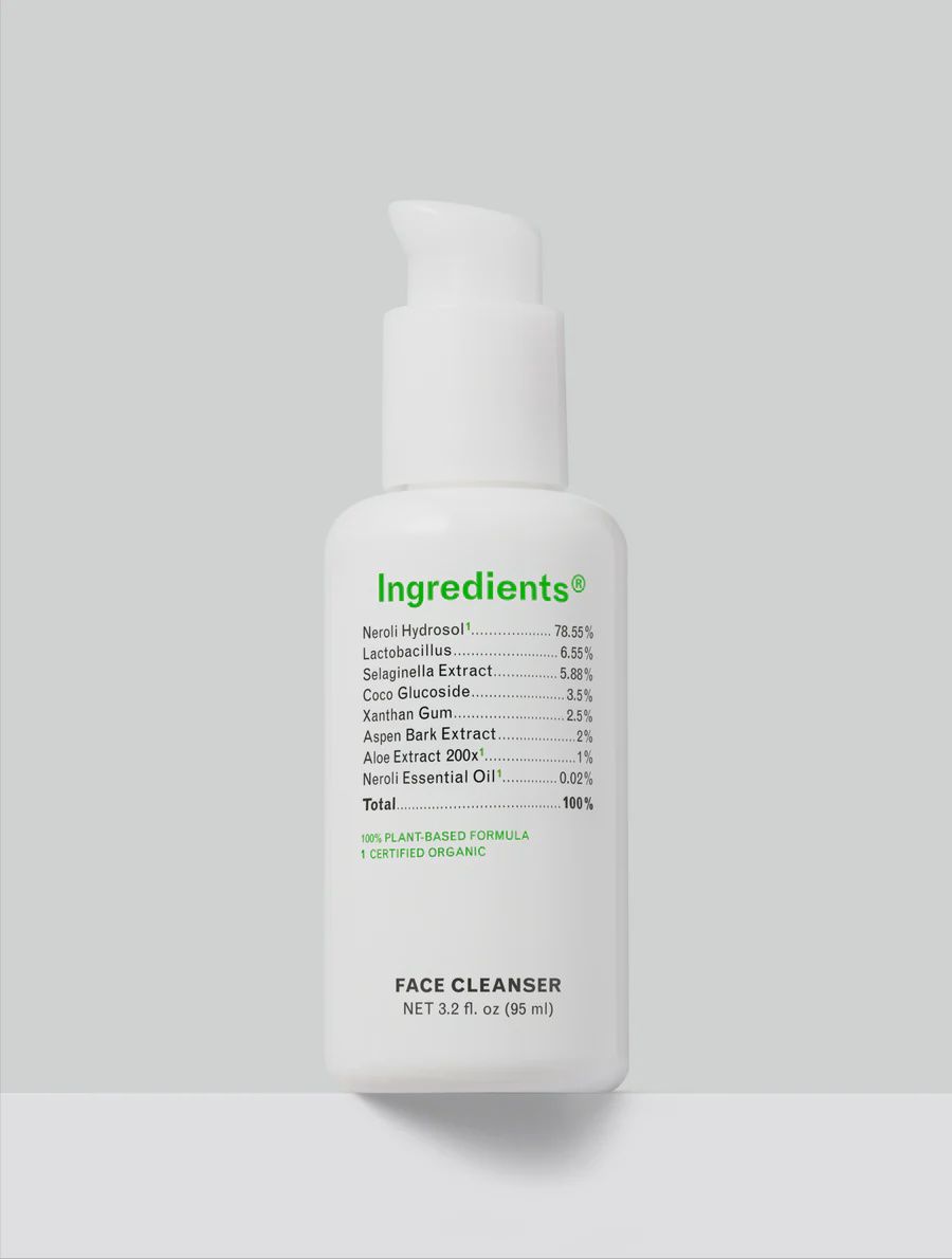 Ingredients Probiotic Face Cleanser