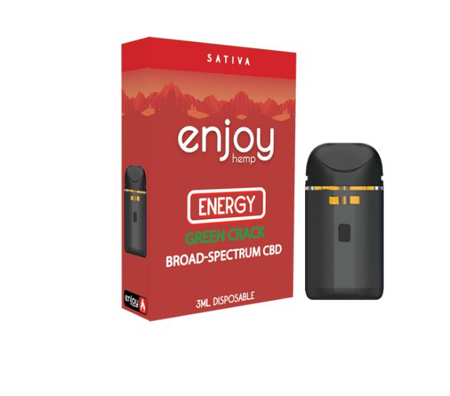 Enjoy Energy CBD Disposable Vape - Green Crack