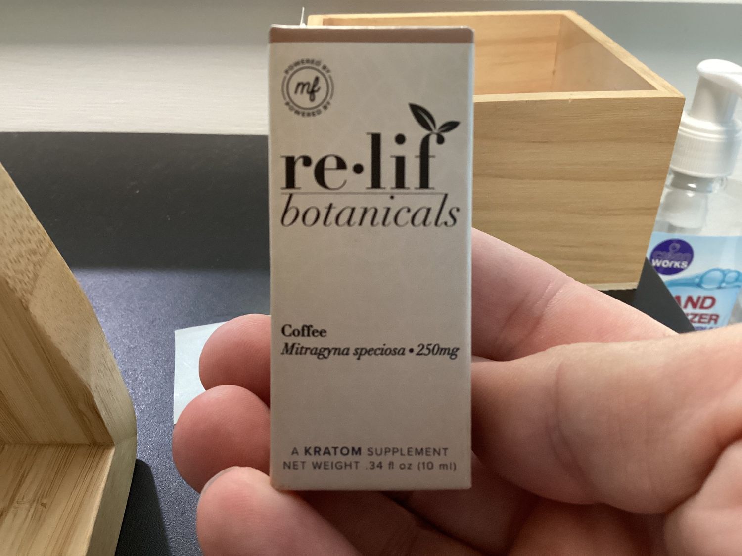 Relif Kratom Shot 250MIT - Coffee