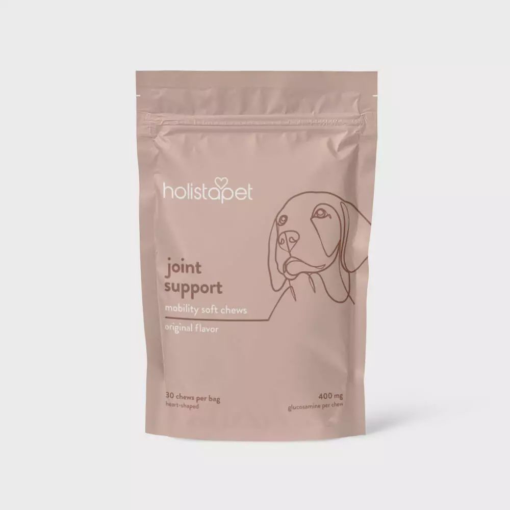 Holistapet Muscle &amp; Joint Support Soft Chew for Dogs - 30ct, Effect: Joint Support