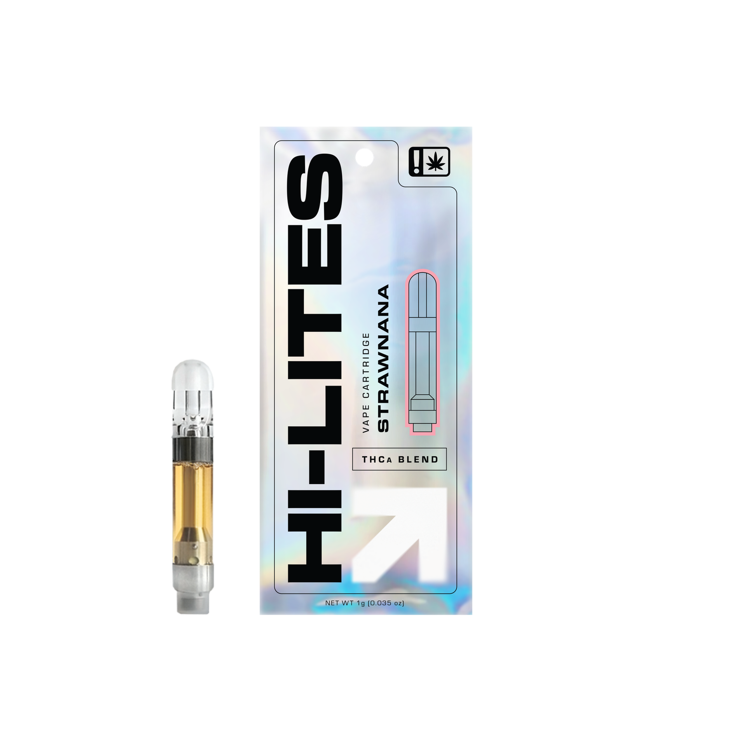 Modern Herb Co HI-Lites THCA Blend Strawnana Vape Cart