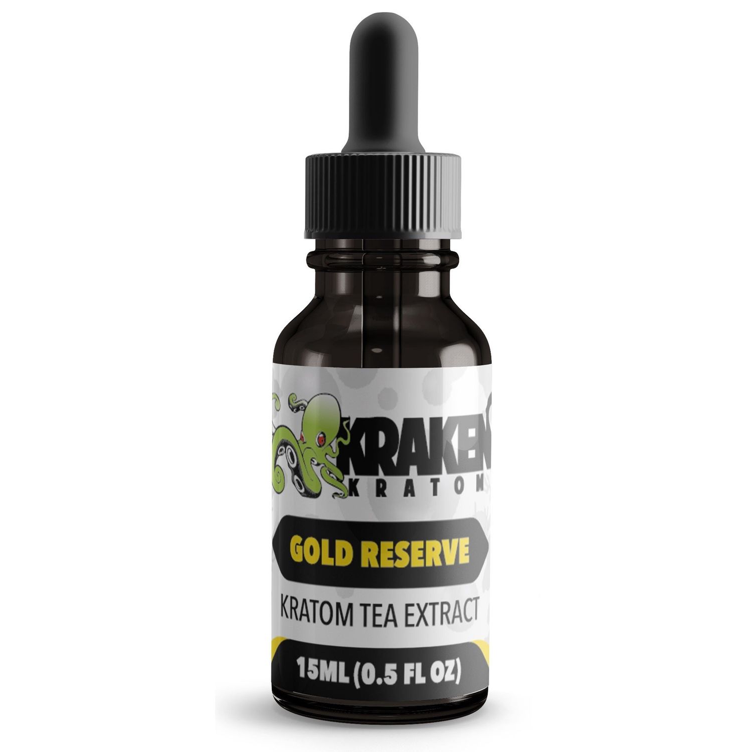 Kraken Reserve Liquid Kratom Extract, Strength: Gold